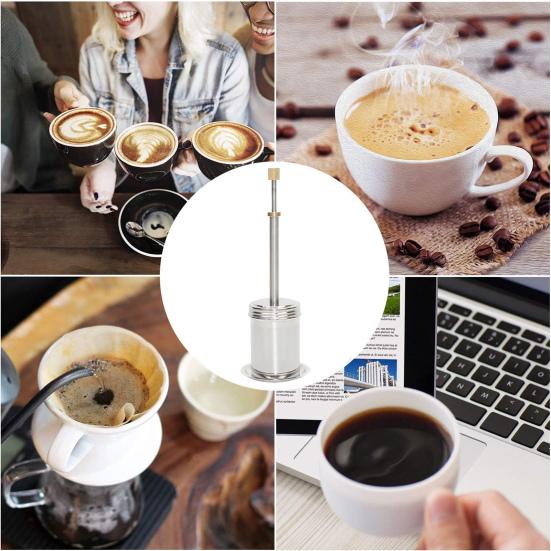 ScoplyPump™  Stainless Steel Coffee Maker